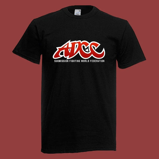 ADCC Submission Fighting World Federation Men's Black Size S-5XL Unisex T-shirt, Sweatshirt, Hoodie, Long Sleeve Tee - T-Shirt, Sweatshirt, Hoodie