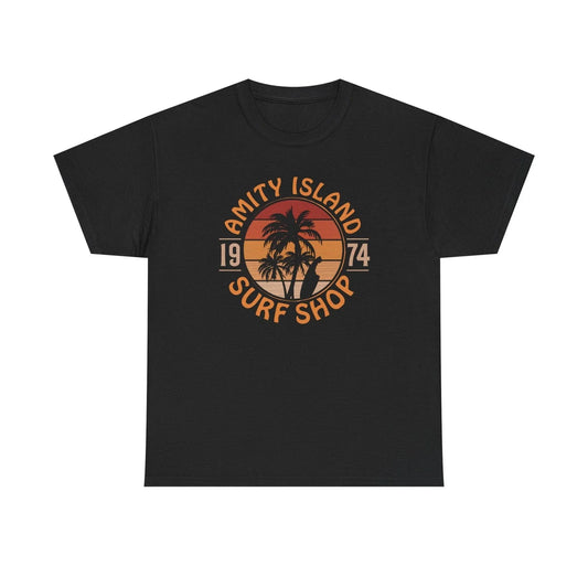 Amity Island Surf Shop Vintage 1974 T-Shirt Unisex T-shirt, Sweatshirt, Hoodie, Long Sleeve Tee - T-Shirt, Sweatshirt, Hoodie