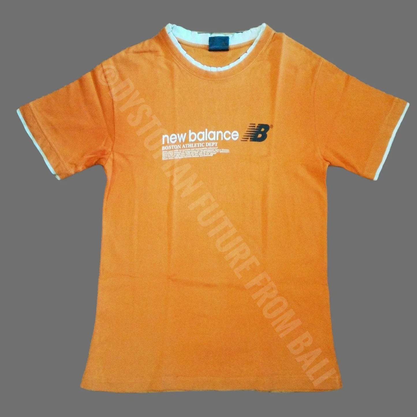 Vintage New Balance - Boston Athletic Dept Sportswear Orange / White T-shirt Unisex T-shirt, Sweatshirt, Hoodie, Long Sleeve Tee - T-Shirt, Sweatshirt, Hoodie