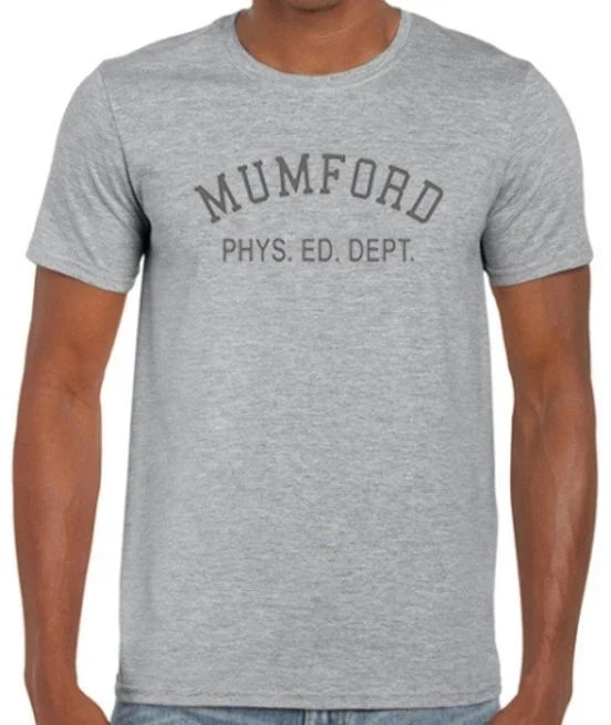 Mumford Phys Ed Dept T Shirt Beverly Hills Cop 80s Action Film Eddie Murphy G140 Unisex T-shirt, Sweatshirt, Hoodie, Long Sleeve Tee - T-Shirt, Sweatshirt, Hoodie