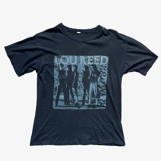 1989 Vintage Lou Reed New York Tour Japan T-Shirt Large Unisex T-shirt, Sweatshirt, Hoodie, Long Sleeve Tee - T-Shirt, Sweatshirt, Hoodie