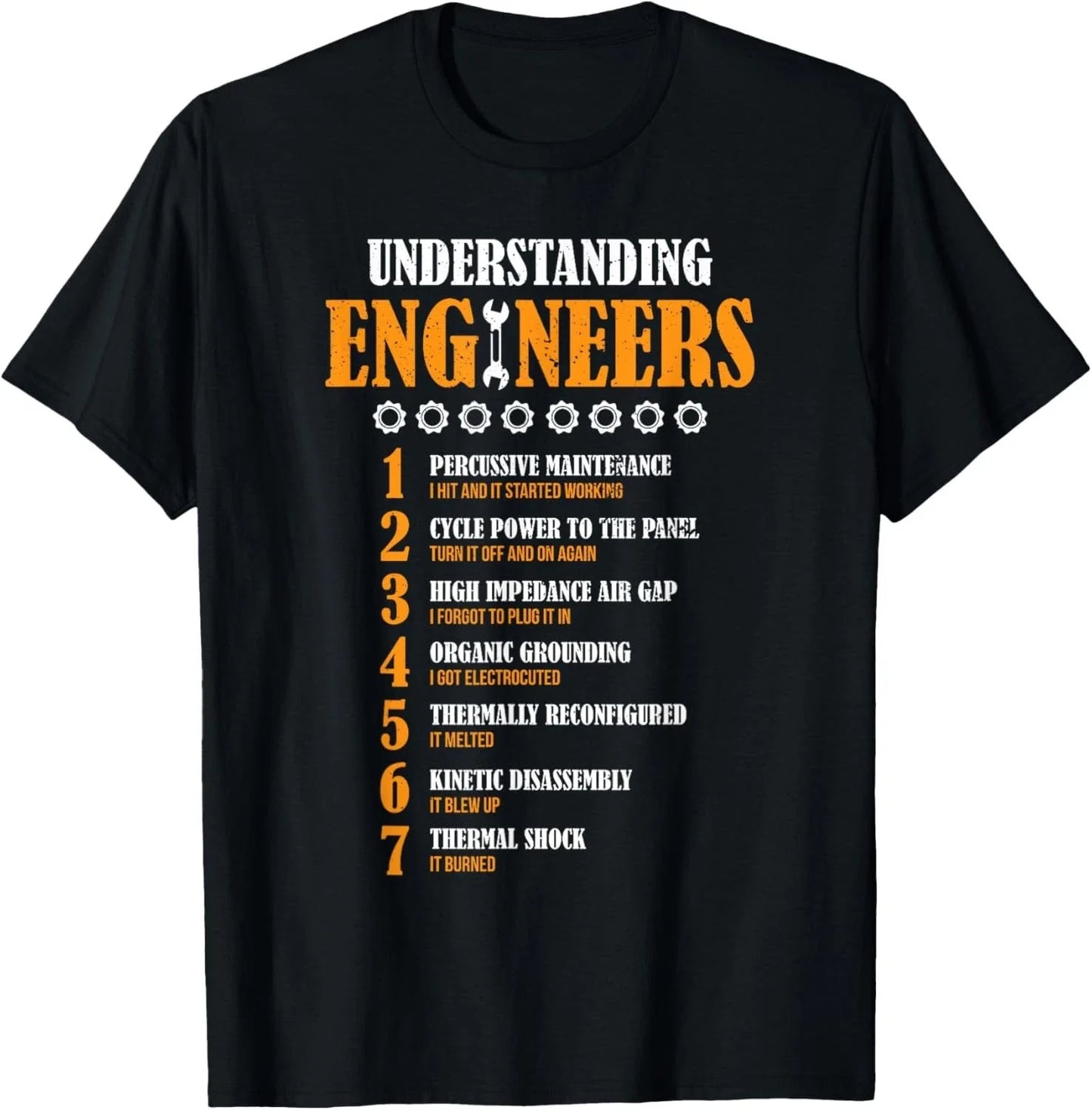 Understanding Engineers Lists Funny Engineer T-Shirt Unisex T-shirt, Sweatshirt, Hoodie, Long Sleeve Tee - T-Shirt, Sweatshirt, Hoodie