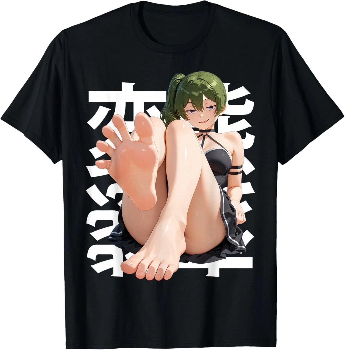 Japanese Femdom Waifu Submissive Anime Feet Toes Otaku Manga T-Shirt Unisex T-shirt, Sweatshirt, Hoodie, Long Sleeve Tee - T-Shirt, Sweatshirt, Hoodie