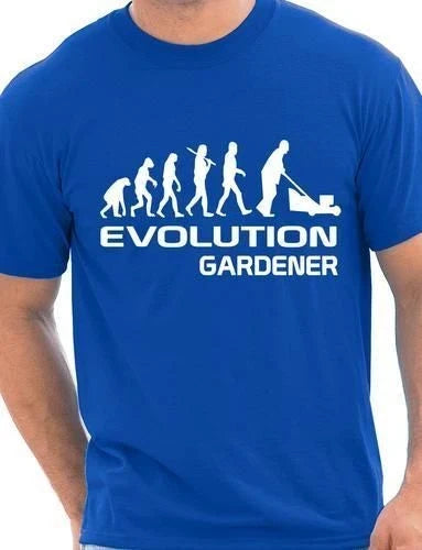 Evolution Of A Gardener  Gift Gardening  Mens T Shirt  Size S-XXL Unisex T-shirt, Sweatshirt, Hoodie, Long Sleeve Tee - T-Shirt, Sweatshirt, Hoodie
