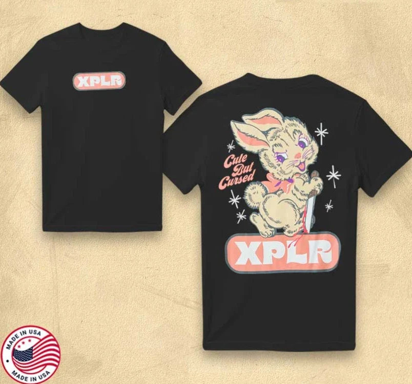 XPLR Cute But Cursed Dark Aesthetic Merch Shirt Unisex T-shirt, Sweatshirt, Hoodie, Long Sleeve Tee - T-Shirt, Sweatshirt, Hoodie