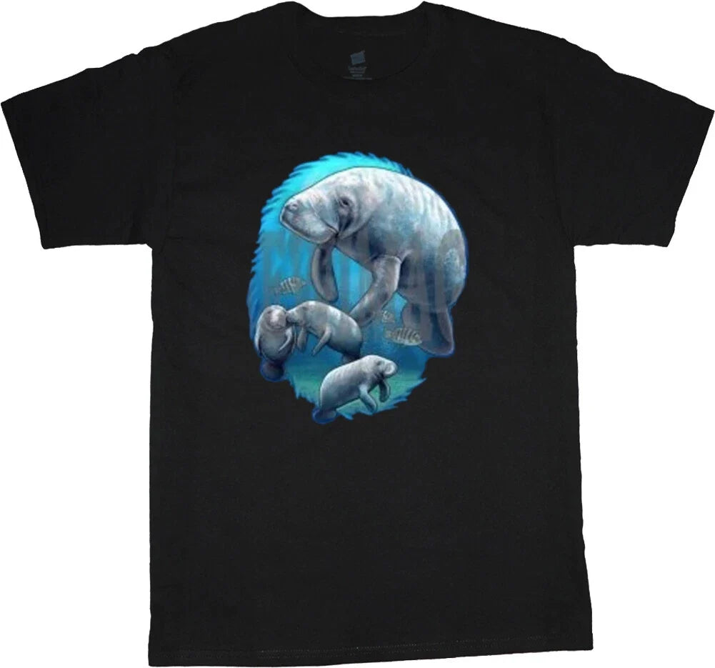 Manatee T-shirt Mens Graphic Tee Clothing Apparel Gear Accessories Gifts Unisex T-shirt, Sweatshirt, Hoodie, Long Sleeve Tee - T-Shirt, Sweatshirt, Hoodie