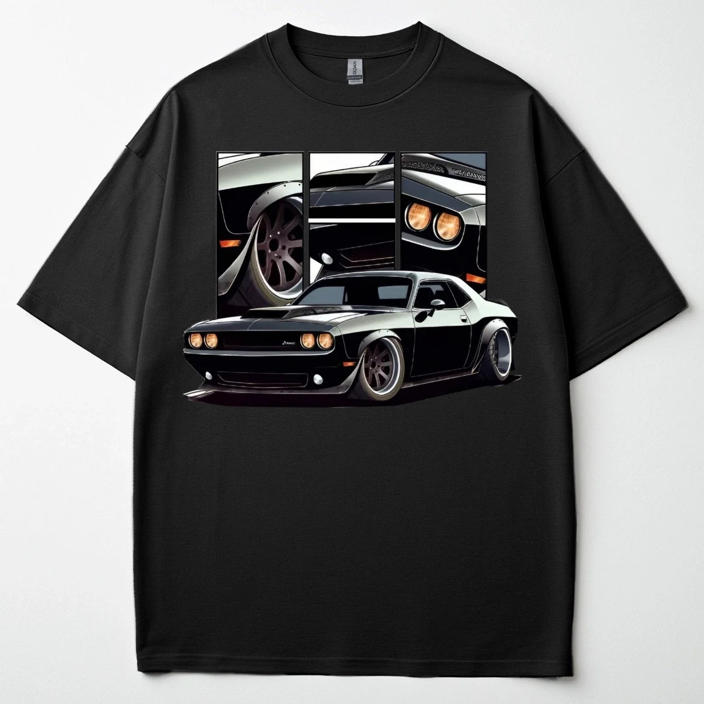 Vintage Muscle Car Graphic T-Shirt Retro Streetwear Cotton Tee Unisex Aesthetic Unisex T-shirt, Sweatshirt, Hoodie, Long Sleeve Tee - T-Shirt, Sweatshirt, Hoodie