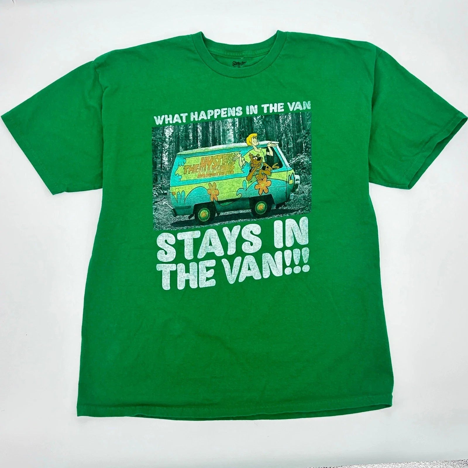 Scooby-Doo T Shirt Mens Retro Casual Graphic Cartoon Funny Nostalgia Green XL Unisex T-shirt, Sweatshirt, Hoodie, Long Sleeve Tee - T-Shirt, Sweatshirt, Hoodie