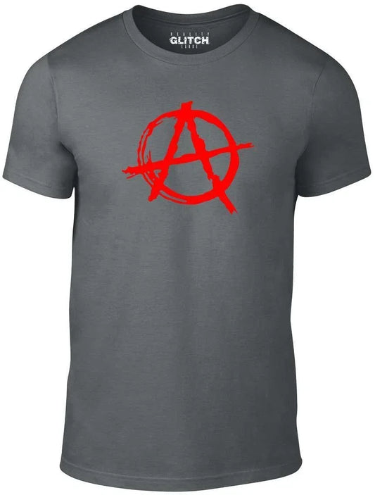Anarchy Symbol T-Shirt - Punk Rock T Shirt Bedlam Evil Anarchist War Rocker Unisex T-shirt, Sweatshirt, Hoodie, Long Sleeve Tee - T-Shirt, Sweatshirt, Hoodie
