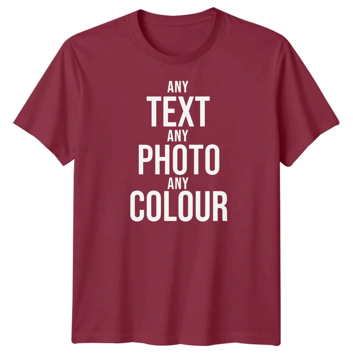 Personalised T-Shirt Custom Photo Logo TexT-Shirt Printed Stag Do Hen Party Tee Unisex T-shirt, Sweatshirt, Hoodie, Long Sleeve Tee - T-Shirt, Sweatshirt, Hoodie
