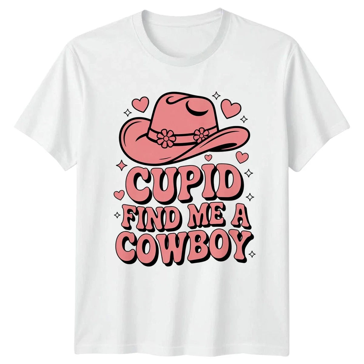 Cupid Find Me A Cowboy Womens T-Shirt Cowgirl Aesthetic Unisex T-shirt, Sweatshirt, Hoodie, Long Sleeve Tee - T-Shirt, Sweatshirt, Hoodie