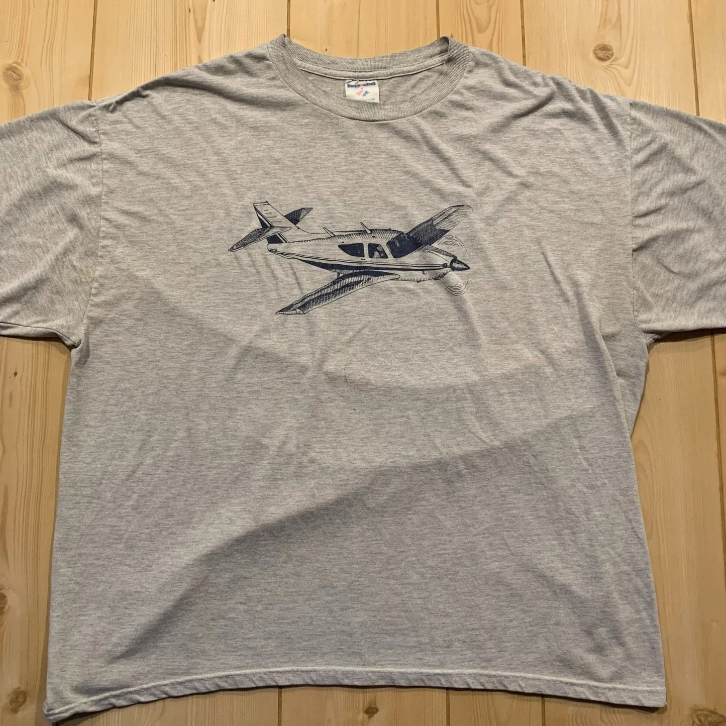 Vintage Y2K Airplane Aircraft Pilot Aviation Flight Flying Travel T-Shirt 2XL Unisex T-shirt, Sweatshirt, Hoodie, Long Sleeve Tee - T-Shirt, Sweatshirt, Hoodie
