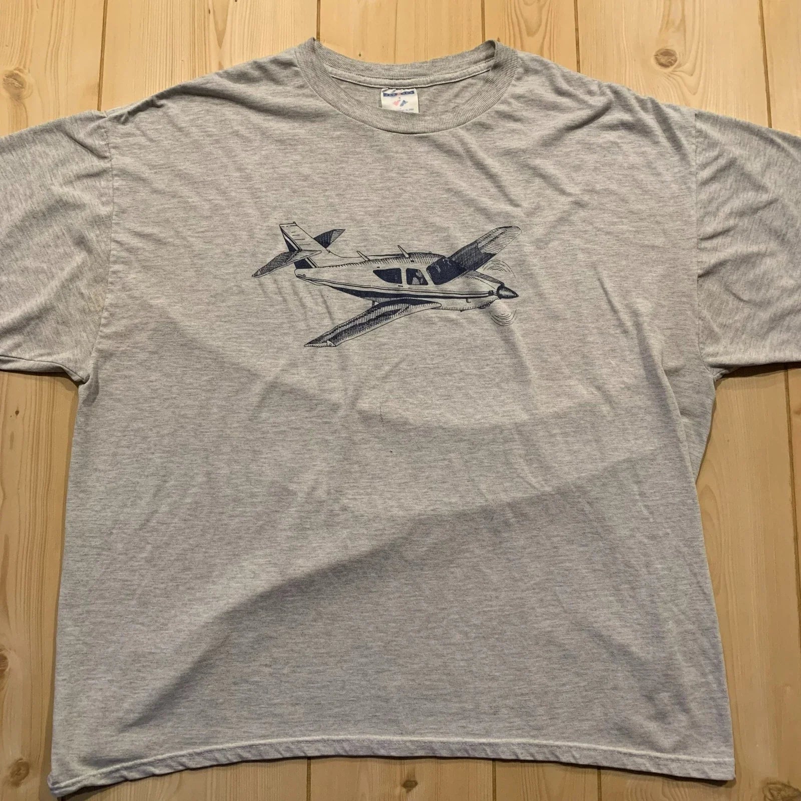 Vintage Y2K Airplane Aircraft Pilot Aviation Flight Flying Travel T-Shirt 2XL Unisex T-shirt, Sweatshirt, Hoodie, Long Sleeve Tee - T-Shirt, Sweatshirt, Hoodie