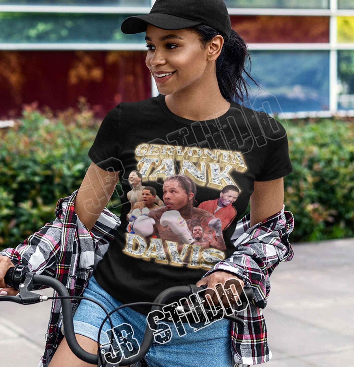 Gervonta Tank Davis Vintage 90's Rap T Shirt Boxing WBA Garcia Vs Davis Unisex Unisex T-shirt, Sweatshirt, Hoodie, Long Sleeve Tee - T-Shirt, Sweatshirt, Hoodie