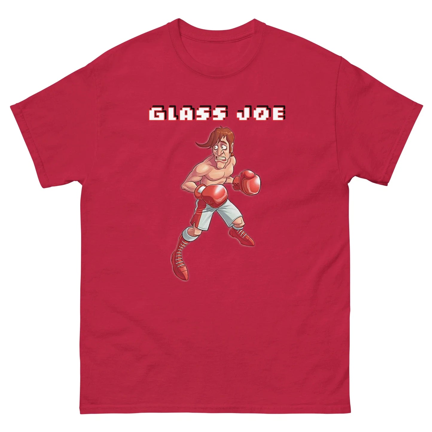 Custom Glass Joe Tee | Retro | Mike Tyson's Punchout Character Glass Joe T-shirt Unisex T-shirt, Sweatshirt, Hoodie, Long Sleeve Tee - T-Shirt, Sweatshirt, Hoodie