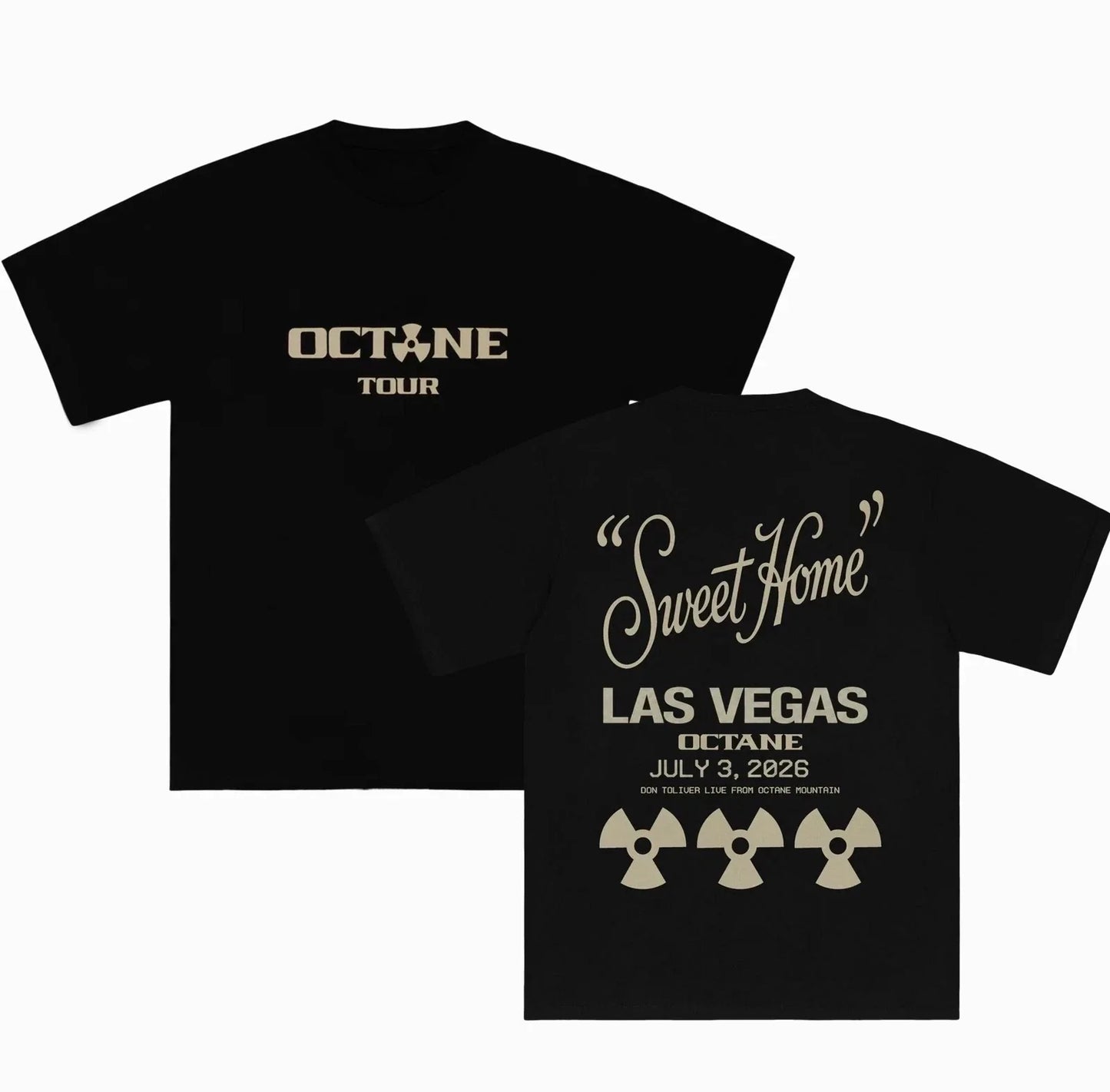 Don Toliver Merch - Octane Sweet Home Las Vegas On July 3, 2026 T-Shirt Unisex T-shirt, Sweatshirt, Hoodie, Long Sleeve Tee - T-Shirt, Sweatshirt, Hoodie