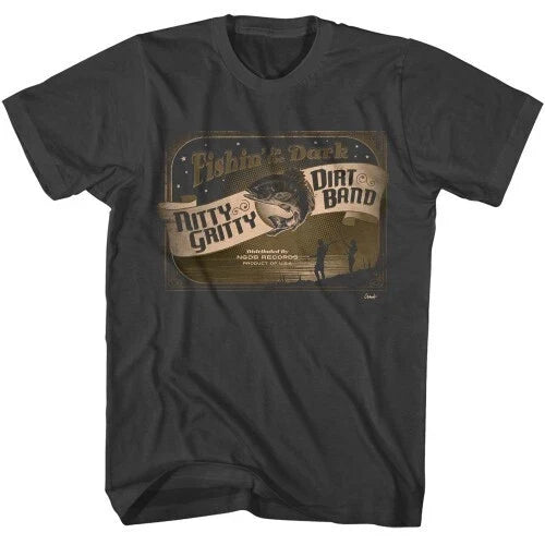 Nitty Gritty Dirt Band Fishin In The Dark Smoke Black T-Shirt Unisex T-shirt, Sweatshirt, Hoodie, Long Sleeve Tee - T-Shirt, Sweatshirt, Hoodie