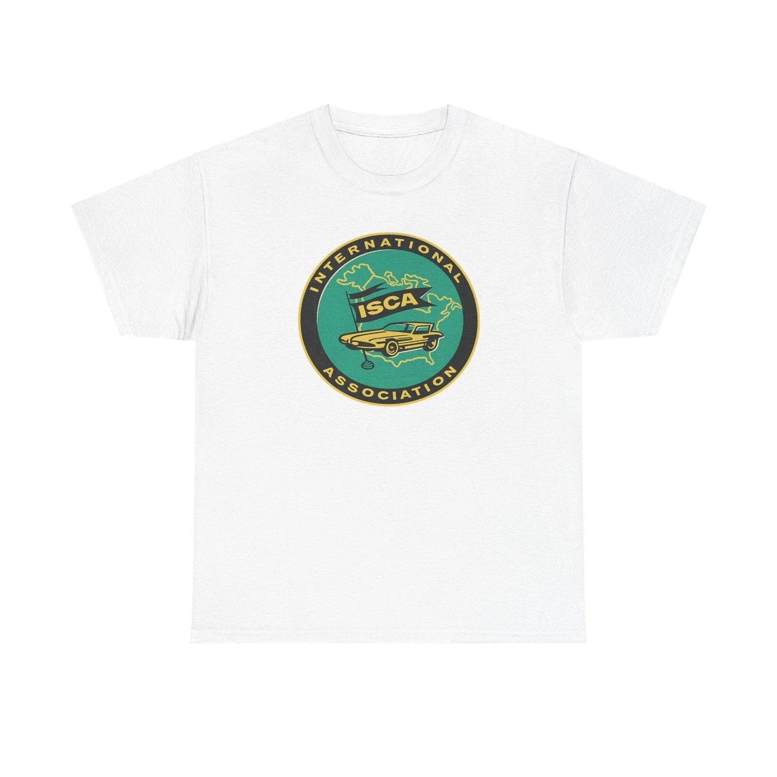 Vintage Show Car T-Shirt Cool Int'l Show Car Assoc Kustom Tee Unisex T-shirt, Sweatshirt, Hoodie, Long Sleeve Tee - T-Shirt, Sweatshirt, Hoodie
