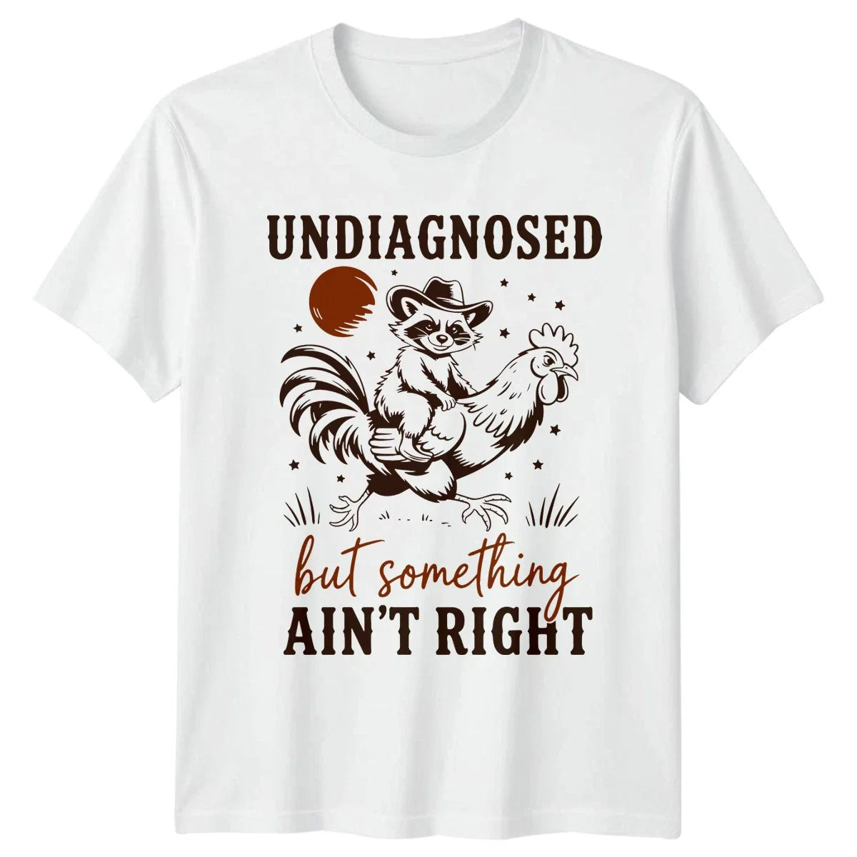 Undiagnosed But Something Aint Right T-Shirt Animal Mashup Novelty Humor Unisex T-shirt, Sweatshirt, Hoodie, Long Sleeve Tee - T-Shirt, Sweatshirt, Hoodie