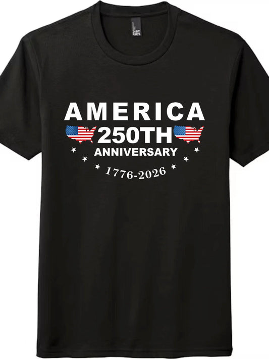 America 250th Anniversary T-Shirt-1776-2026 Patriotic Unisex Tee Free Shipping Unisex T-shirt, Sweatshirt, Hoodie, Long Sleeve Tee - T-Shirt, Sweatshirt, Hoodie