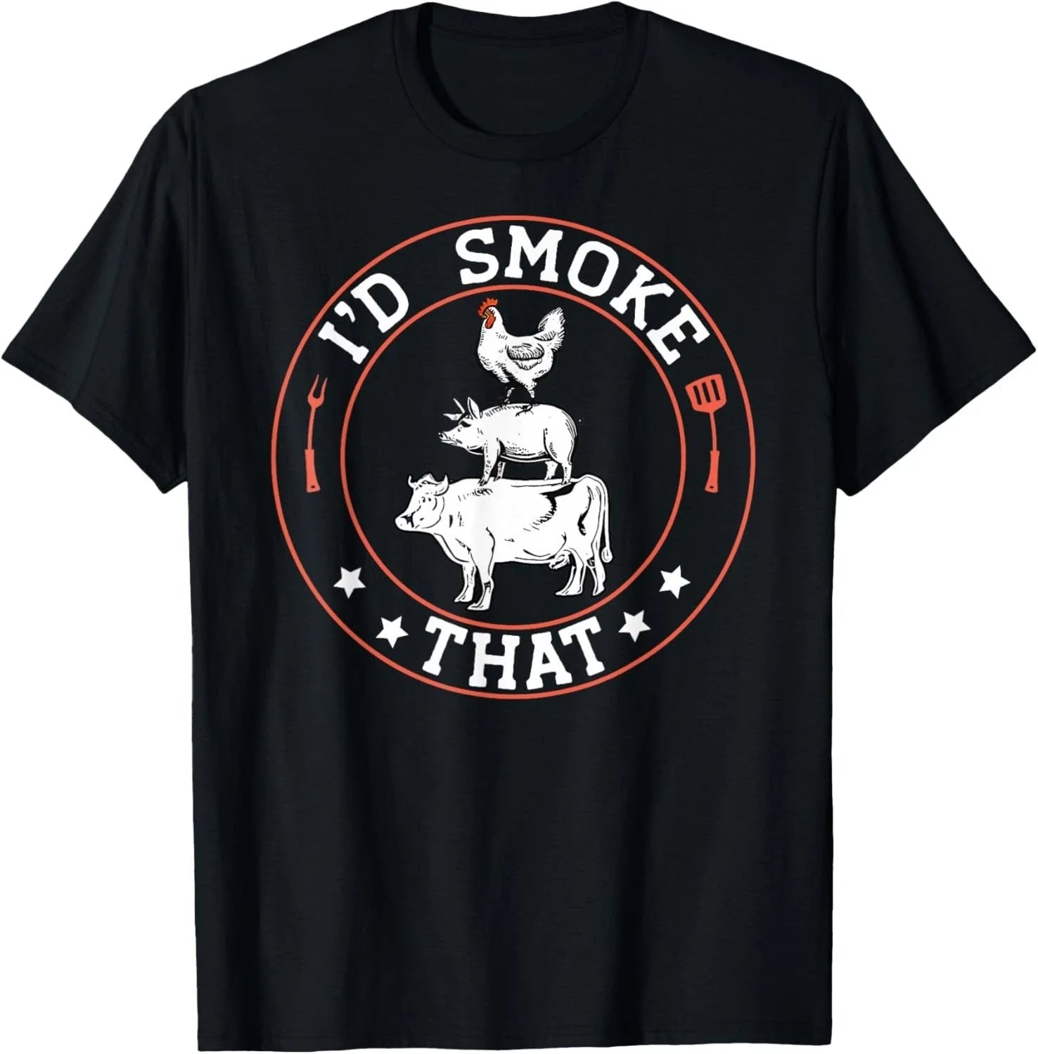 Chef Butcher BBQ Smoker I_d Smoke That Barbecue Pitmaster Gift Unisex T-Shirt Unisex T-shirt, Sweatshirt, Hoodie, Long Sleeve Tee - T-Shirt, Sweatshirt, Hoodie