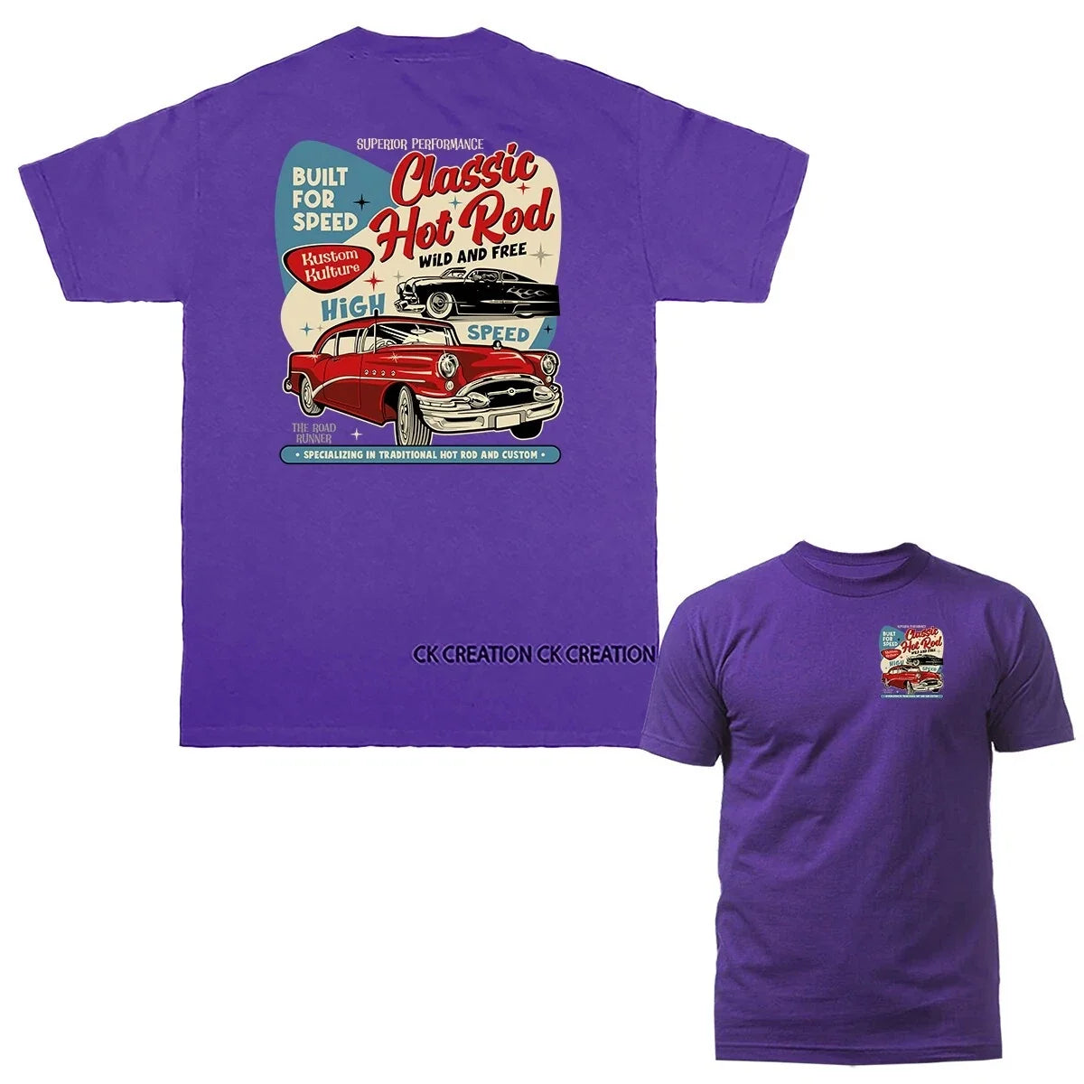 Classic Hot Rod Vintage Custom Car Automobile Graphic T-shirt Unisex T-shirt, Sweatshirt, Hoodie, Long Sleeve Tee - T-Shirt, Sweatshirt, Hoodie