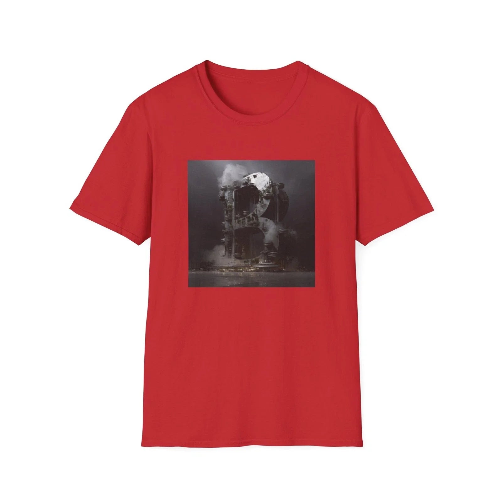 Gothic Moon Skull T Shirt | Dark Fantasy Graphic Tee | Skull & Smoke Art Unisex T-shirt, Sweatshirt, Hoodie, Long Sleeve Tee - T-Shirt, Sweatshirt, Hoodie