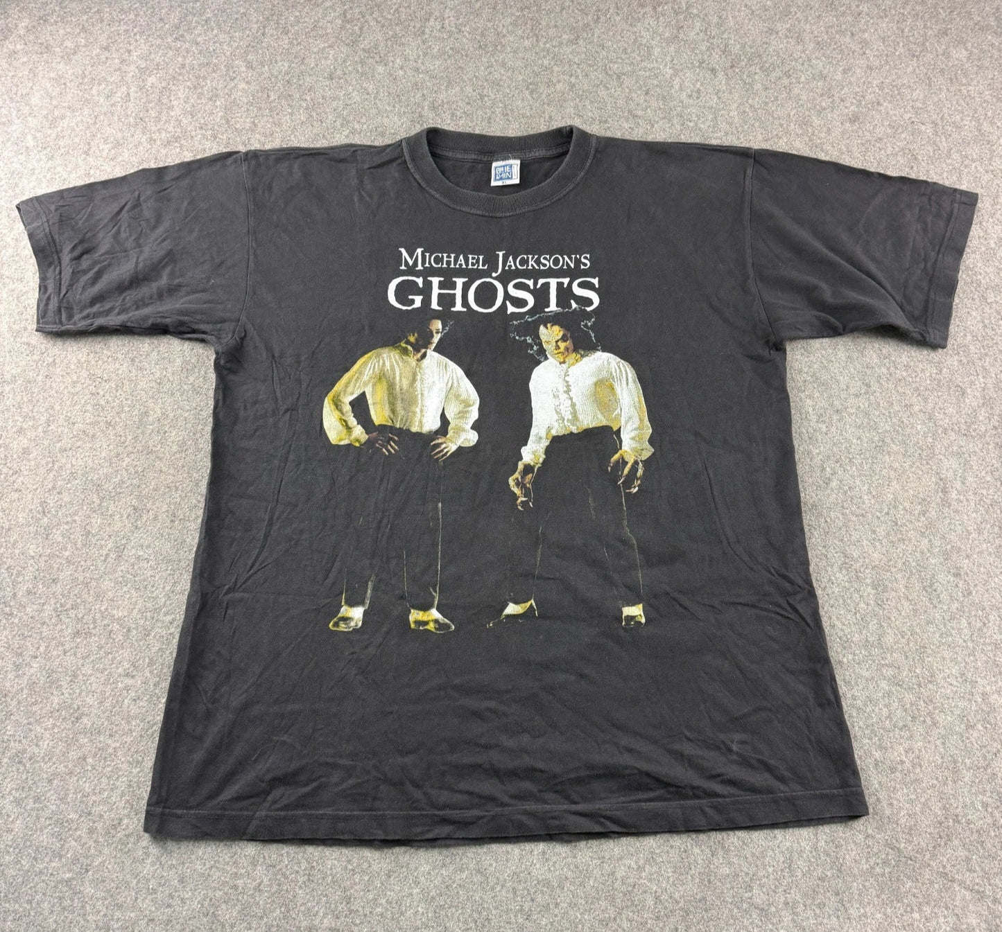 Vintage Michael Jackson Ghosts Shirt Mens Black 1997 Stephen King Music MJ S-5XL Unisex T-shirt, Sweatshirt, Hoodie, Long Sleeve Tee - T-Shirt, Sweatshirt, Hoodie