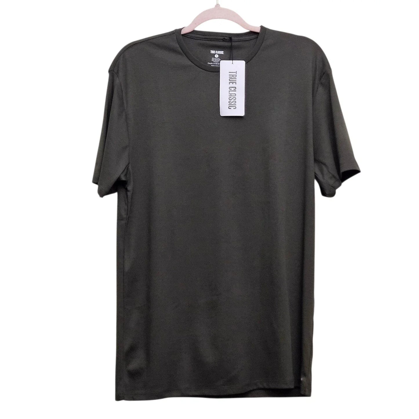 True Classic T-Shirt Mens Medium Olive Green Grove Pima Cotton Crew Neck Tee Unisex T-shirt, Sweatshirt, Hoodie, Long Sleeve Tee - T-Shirt, Sweatshirt, Hoodie