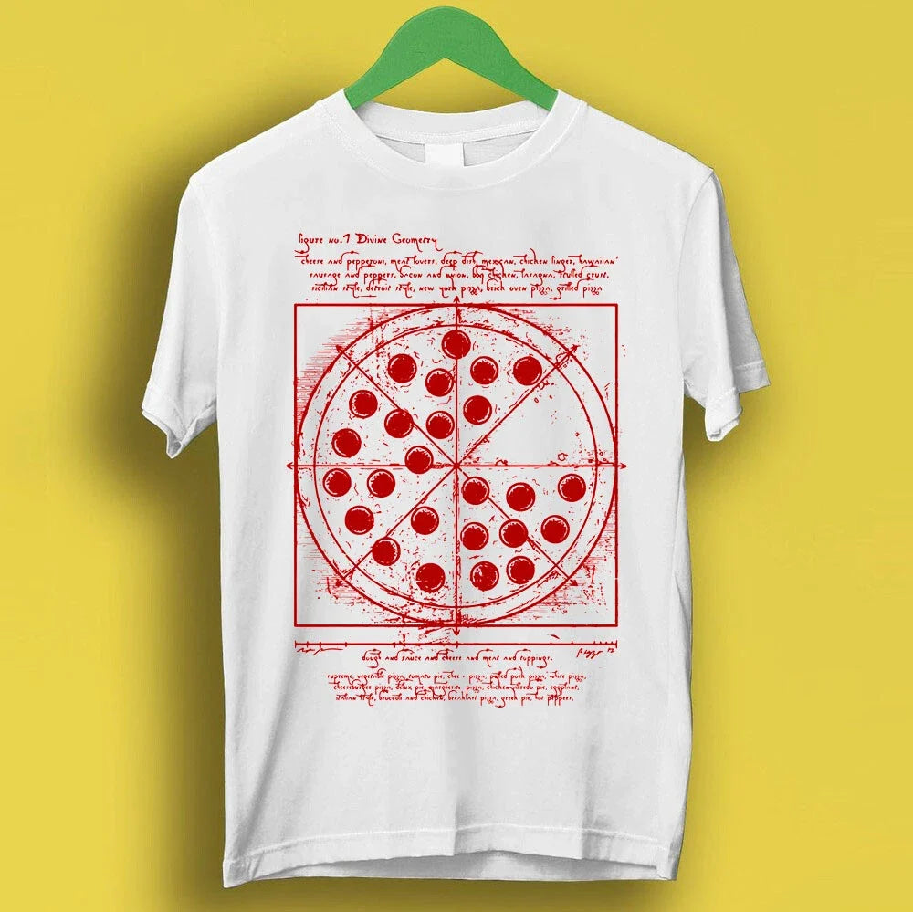 Vitruvian Pizza Leonardo da Vinci Spider Tom Movie Meme Shirt Tee T Shirt P2523 Unisex T-shirt, Sweatshirt, Hoodie, Long Sleeve Tee - T-Shirt, Sweatshirt, Hoodie