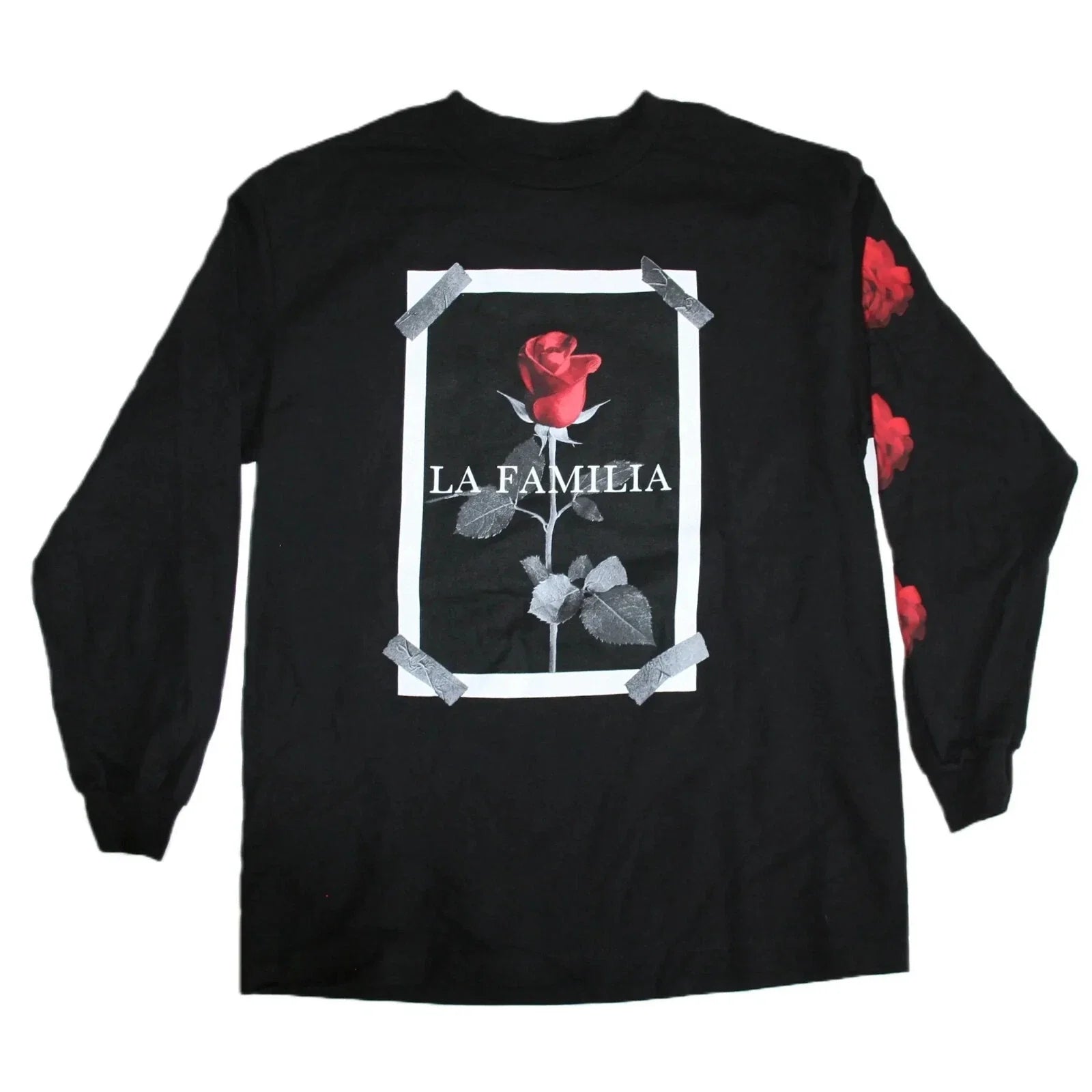 Familia Forever La Familia Graphic Print Long Sleeve Men's T-Shirt NWT Unisex T-shirt, Sweatshirt, Hoodie, Long Sleeve Tee - T-Shirt, Sweatshirt, Hoodie