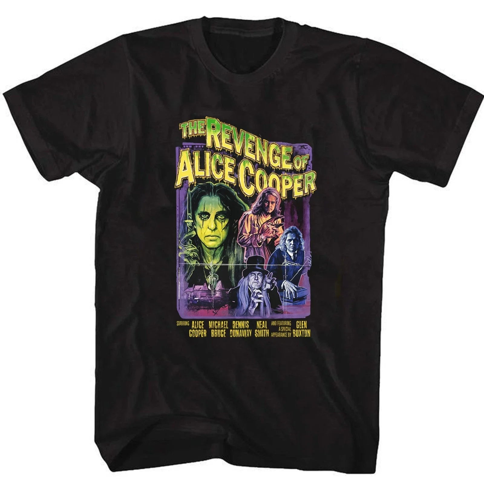 The Revenge of Alice Cooper Shirt, Vintage Alice Cooper Rock Fans Tee Unisex T-shirt, Sweatshirt, Hoodie, Long Sleeve Tee - T-Shirt, Sweatshirt, Hoodie