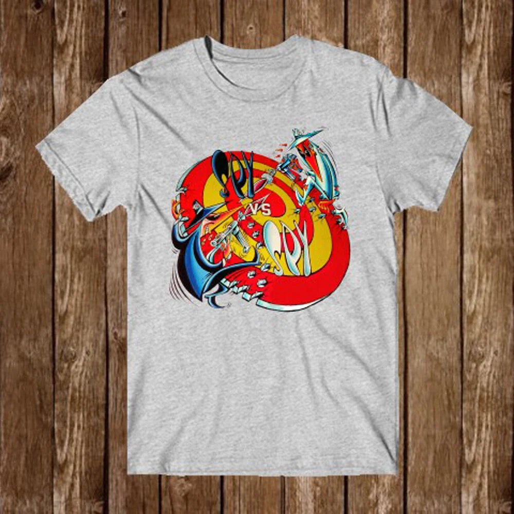 Spy vs Spy Movie Cartoon Men's Grey Size S-5XL Unisex T-shirt, Sweatshirt, Hoodie, Long Sleeve Tee - T-Shirt, Sweatshirt, Hoodie