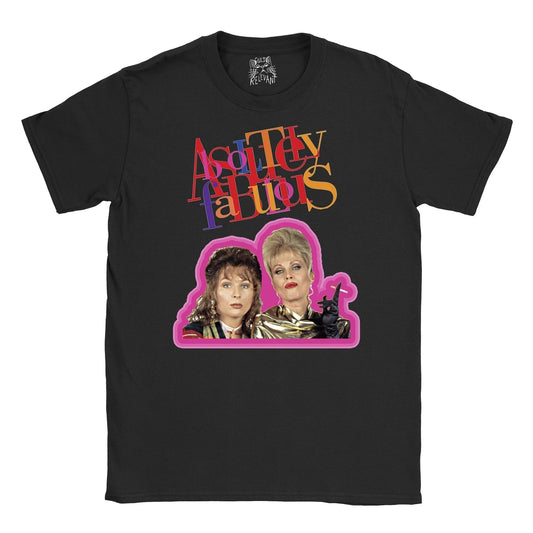 Absolutely Fabulous Patsy and Edina T-Shirt Ab Fab 90s Retro Sitcom Comedy Tee Unisex T-shirt, Sweatshirt, Hoodie, Long Sleeve Tee - T-Shirt, Sweatshirt, Hoodie