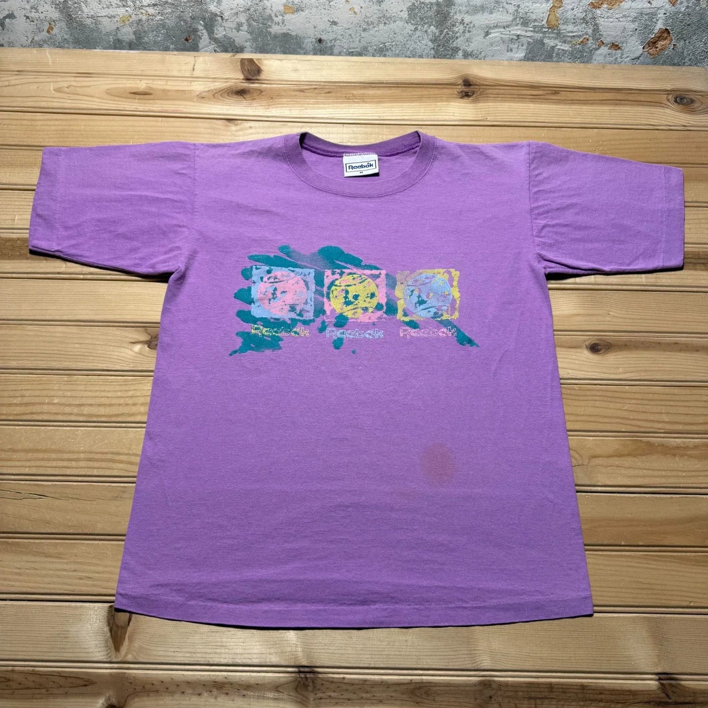 Vintage 90s Reebok Tennis Ball Pop Art Splash Sports Graphic Shirt Men's Medium Unisex T-shirt, Sweatshirt, Hoodie, Long Sleeve Tee - T-Shirt, Sweatshirt, Hoodie