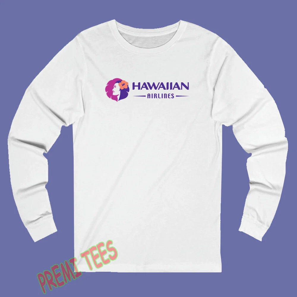 Hawaiian Airlines Men's White Size S-3XL Unisex T-shirt, Sweatshirt, Hoodie, Long Sleeve Tee - T-Shirt, Sweatshirt, Hoodie