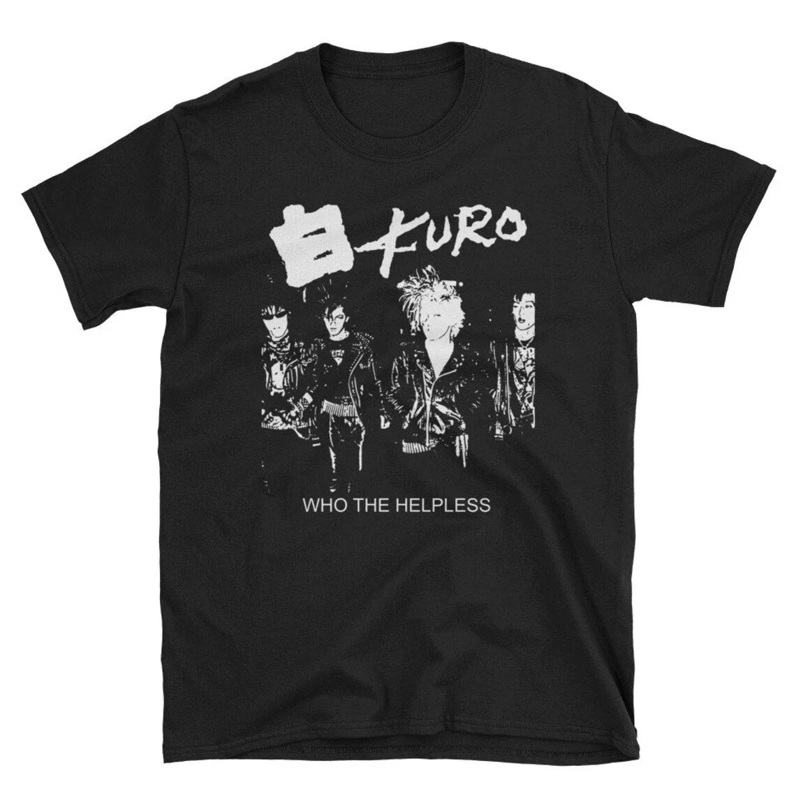Kuro T-Shirt, Mob 47 , Framtid, Crass, Disclose, Doom, Headcleaners, Unisex tee Unisex T-shirt, Sweatshirt, Hoodie, Long Sleeve Tee - T-Shirt, Sweatshirt, Hoodie