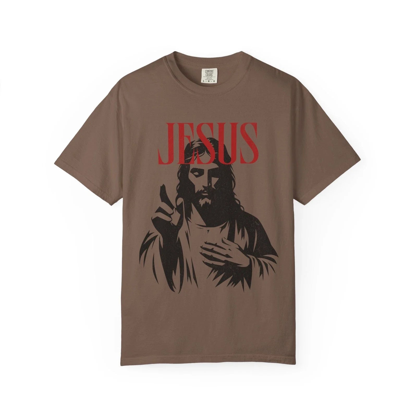 Jesus Portrait T-shirt | Religious Christian Tee "JESUS" Unisex Graphic Shirt Unisex T-shirt, Sweatshirt, Hoodie, Long Sleeve Tee - T-Shirt, Sweatshirt, Hoodie