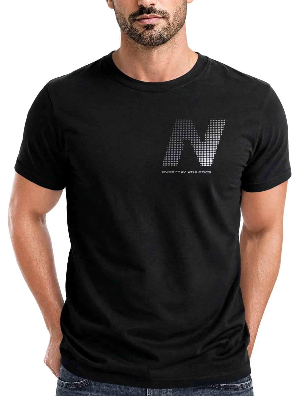 Men's T-Shirt front print-halftone-cotton shirt men fashion street style Unisex T-shirt, Sweatshirt, Hoodie, Long Sleeve Tee - T-Shirt, Sweatshirt, Hoodie