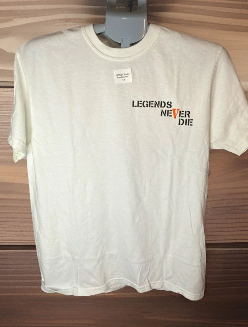 New-Juice WRLD x VLONE Butterfly Shirt-999 Club-Legends Never Die-White Sze Med Unisex T-shirt, Sweatshirt, Hoodie, Long Sleeve Tee - T-Shirt, Sweatshirt, Hoodie
