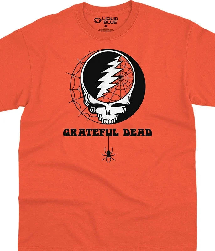 GRATEFUL DEAD-HALLOWEEN SYF-Steal Your Face-T-SHIRT S-M-L-XL-XXL Trick or Treat Unisex T-shirt, Sweatshirt, Hoodie, Long Sleeve Tee - T-Shirt, Sweatshirt, Hoodie