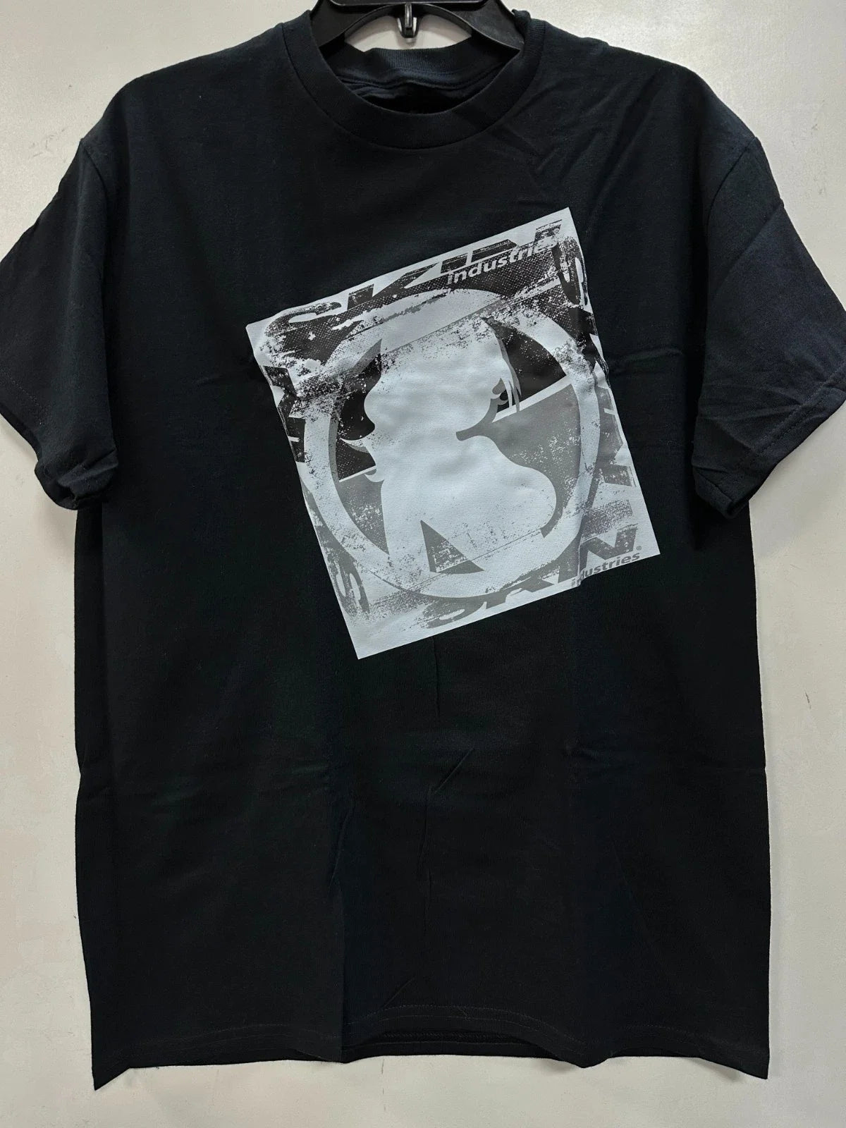 Skin Industries Men's T-Shirt "Stamp" Black Unisex T-shirt, Sweatshirt, Hoodie, Long Sleeve Tee - T-Shirt, Sweatshirt, Hoodie