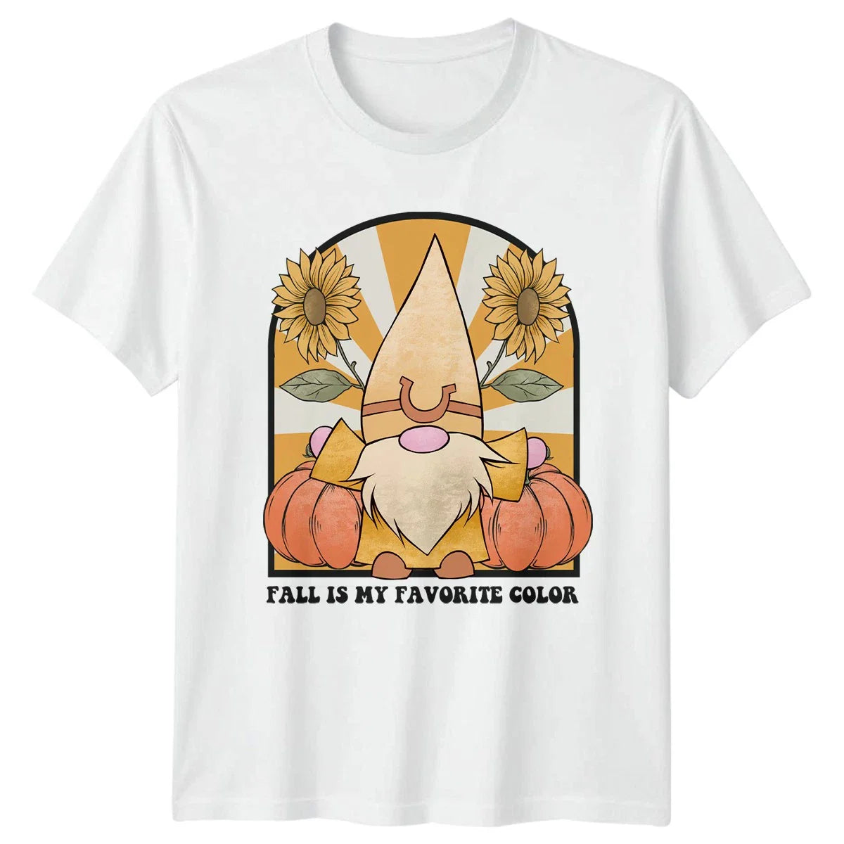 Fall Is My Favorite Color T-Shirt Autumn Gnome Fall Season Gift For Him And Her Unisex T-shirt, Sweatshirt, Hoodie, Long Sleeve Tee - T-Shirt, Sweatshirt, Hoodie