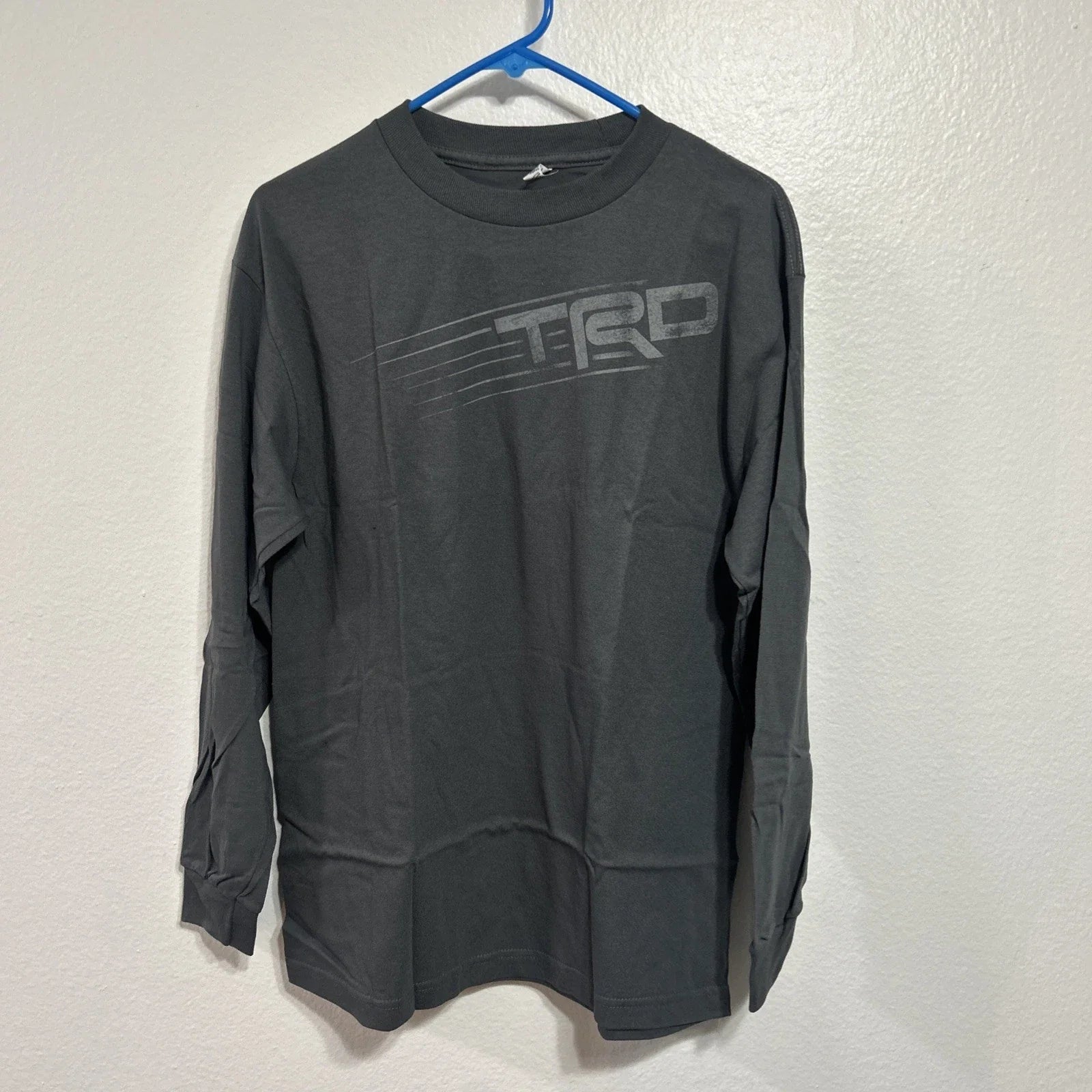 Toyota TRD T Shirt Mens Large Gray Cotton Long Sleeve Unisex T-shirt, Sweatshirt, Hoodie, Long Sleeve Tee - T-Shirt, Sweatshirt, Hoodie