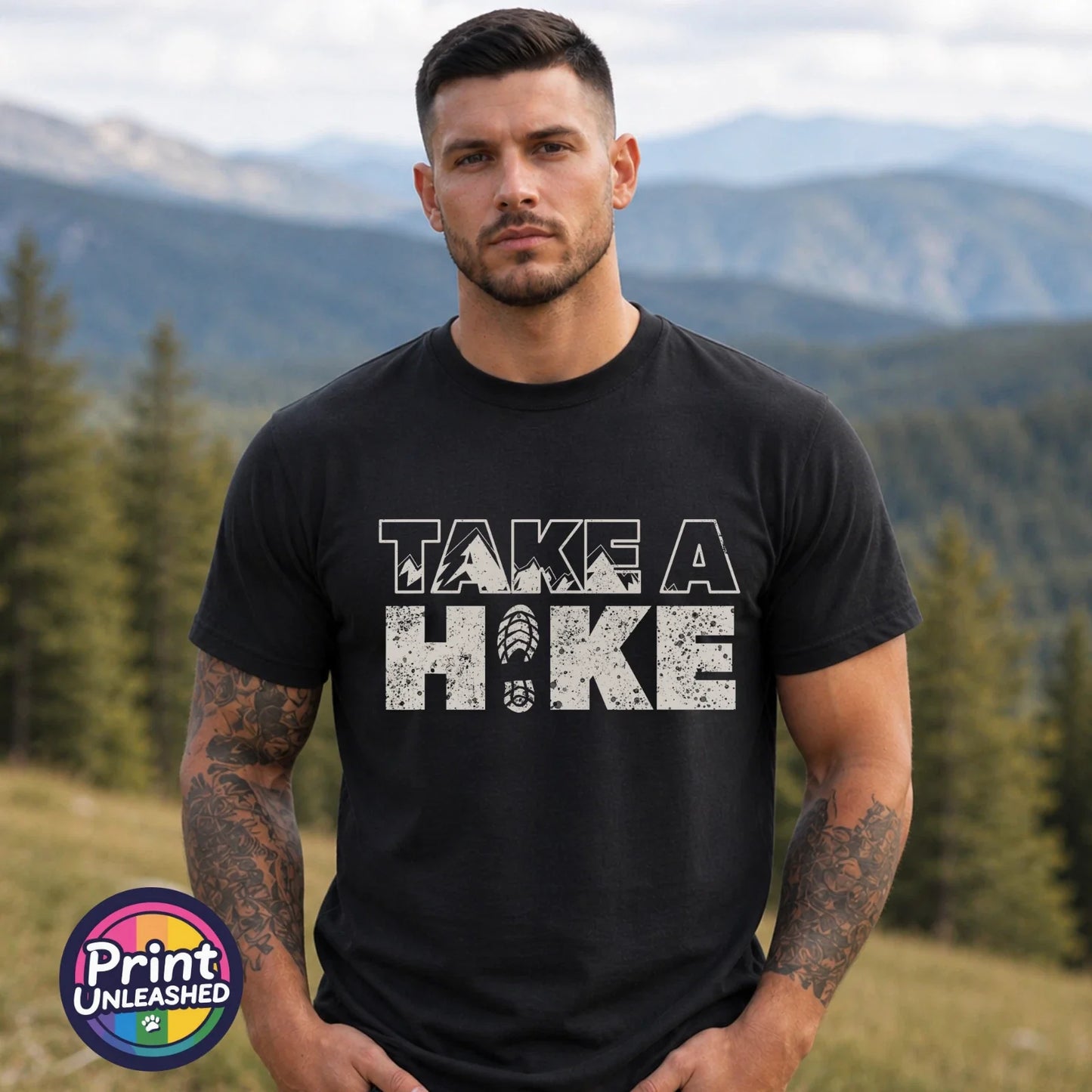 Take A Hike T Shirt Funny Hiking Walking Camping Outdoor Adventure Tee Unisex Unisex T-shirt, Sweatshirt, Hoodie, Long Sleeve Tee - T-Shirt, Sweatshirt, Hoodie