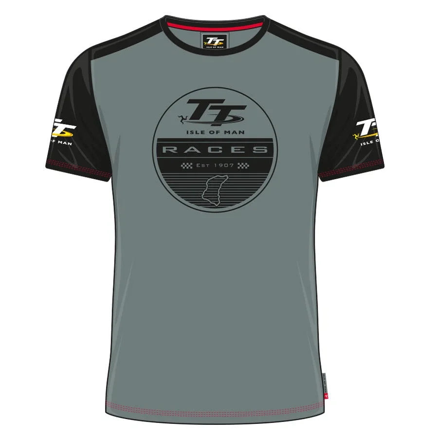 Official  Isle of Man TT Races Custom's  Circle Print T'Shirt - 19ACTS4 Unisex T-shirt, Sweatshirt, Hoodie, Long Sleeve Tee - T-Shirt, Sweatshirt, Hoodie