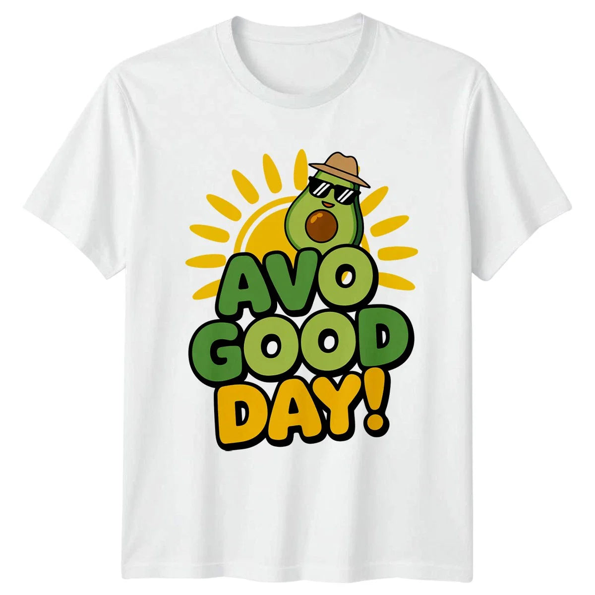Avo Good Day T-Shirt Avocado Lovers Food Humor Birthday Gift For Him And Her Unisex T-shirt, Sweatshirt, Hoodie, Long Sleeve Tee - T-Shirt, Sweatshirt, Hoodie