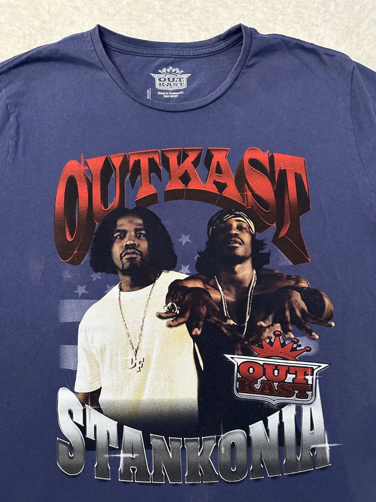 2000s Y2K Outkast Stankonia Andre 3000 Big Boi Rap Tee Hip Hop Promo T-Shirt XL Unisex T-shirt, Sweatshirt, Hoodie, Long Sleeve Tee - T-Shirt, Sweatshirt, Hoodie