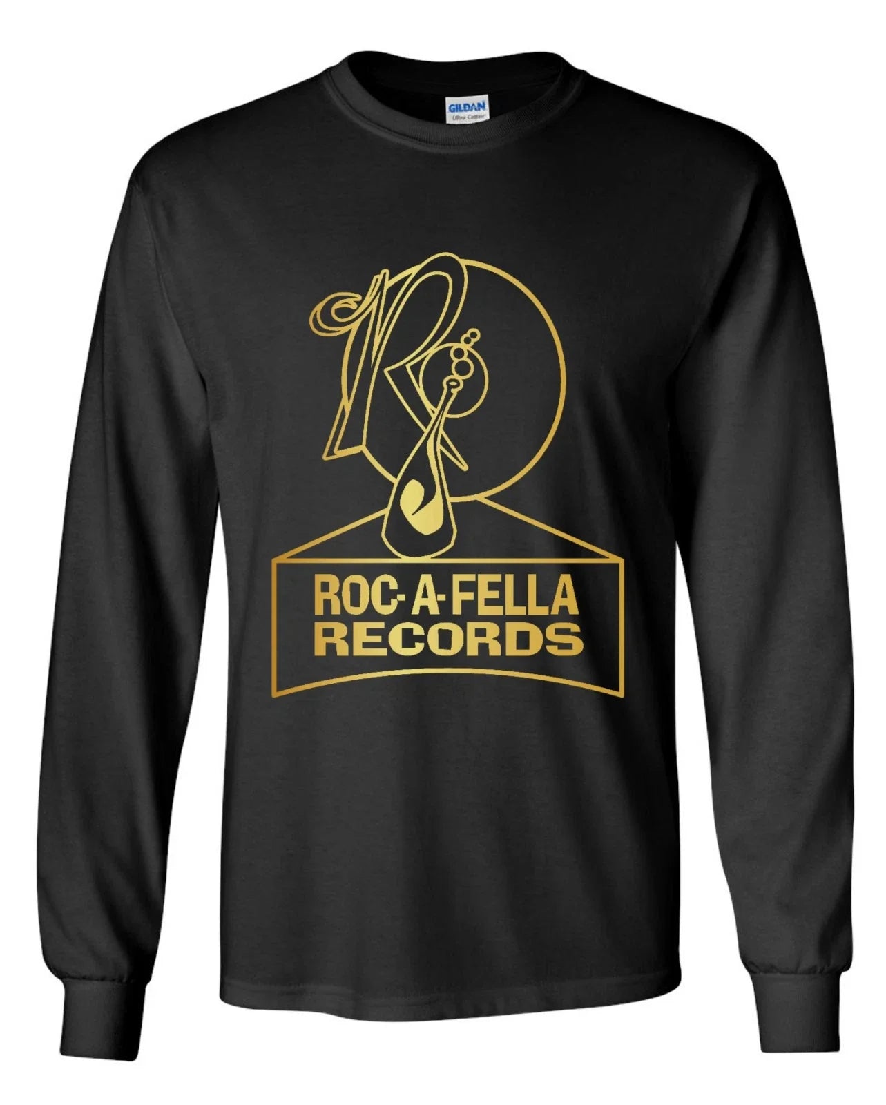 Roc-A-Fella Records long Sleeve T-Shirt - Jay-Z, Dame Dash, The Blueprint, 90s Unisex T-shirt, Sweatshirt, Hoodie, Long Sleeve Tee - T-Shirt, Sweatshirt, Hoodie