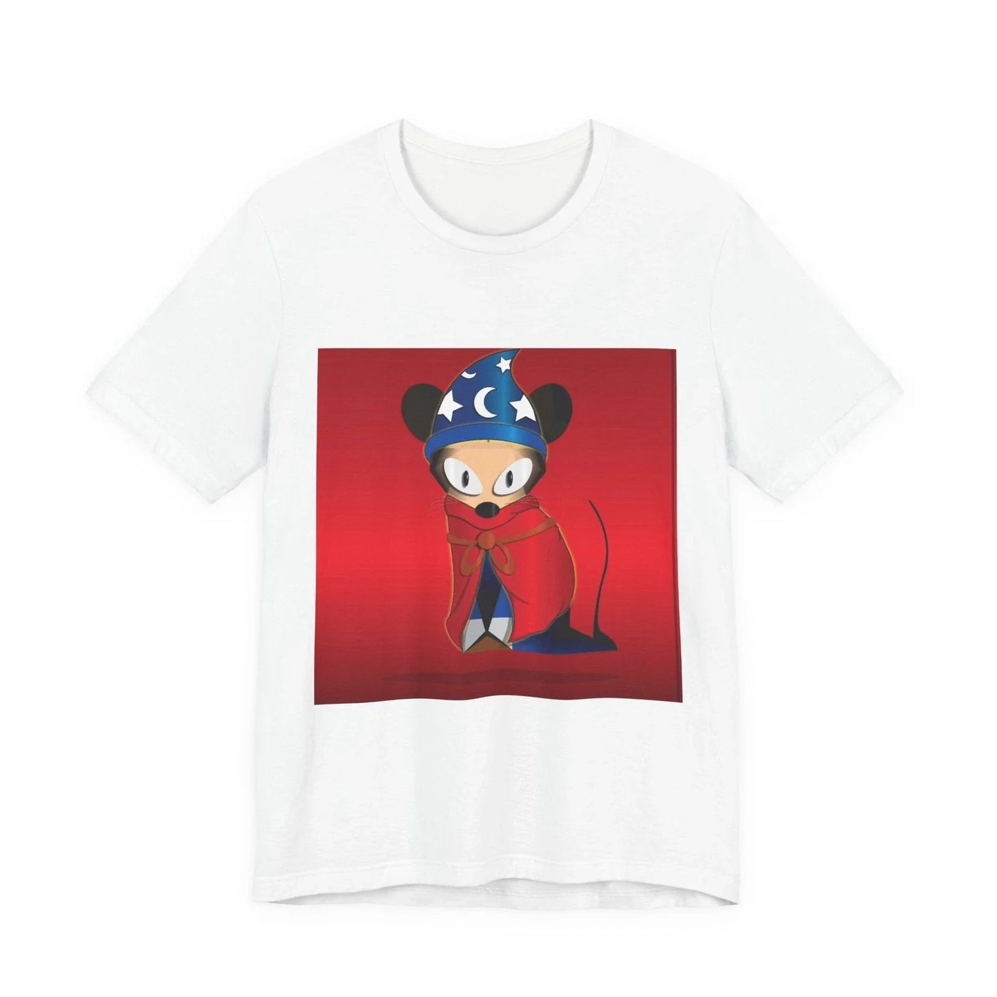 Wizard Mouse Tee | Cute Mouse in Starry Hat T-Shirt Unisex T-shirt, Sweatshirt, Hoodie, Long Sleeve Tee - T-Shirt, Sweatshirt, Hoodie